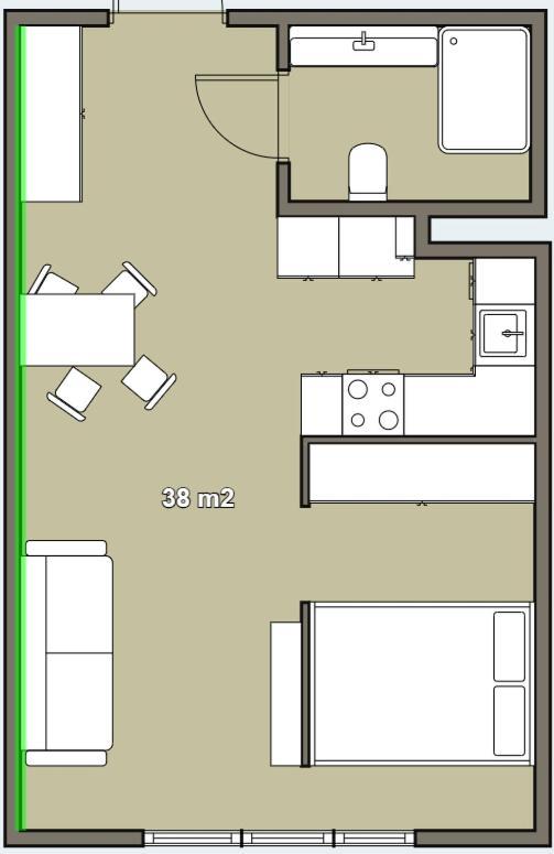 Ga Luxury Apartments G30 Krakow Luaran gambar